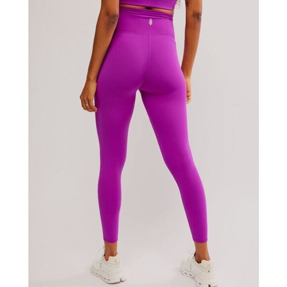 NWT Free People Movement x Hatch Never Better Maternity Leggings Purple Size S - Picture 2 of 7